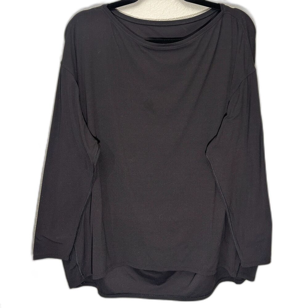 Lululemon Drapey Softstreme Off-The-Shoulder Long Sleeve Shirt Size XL